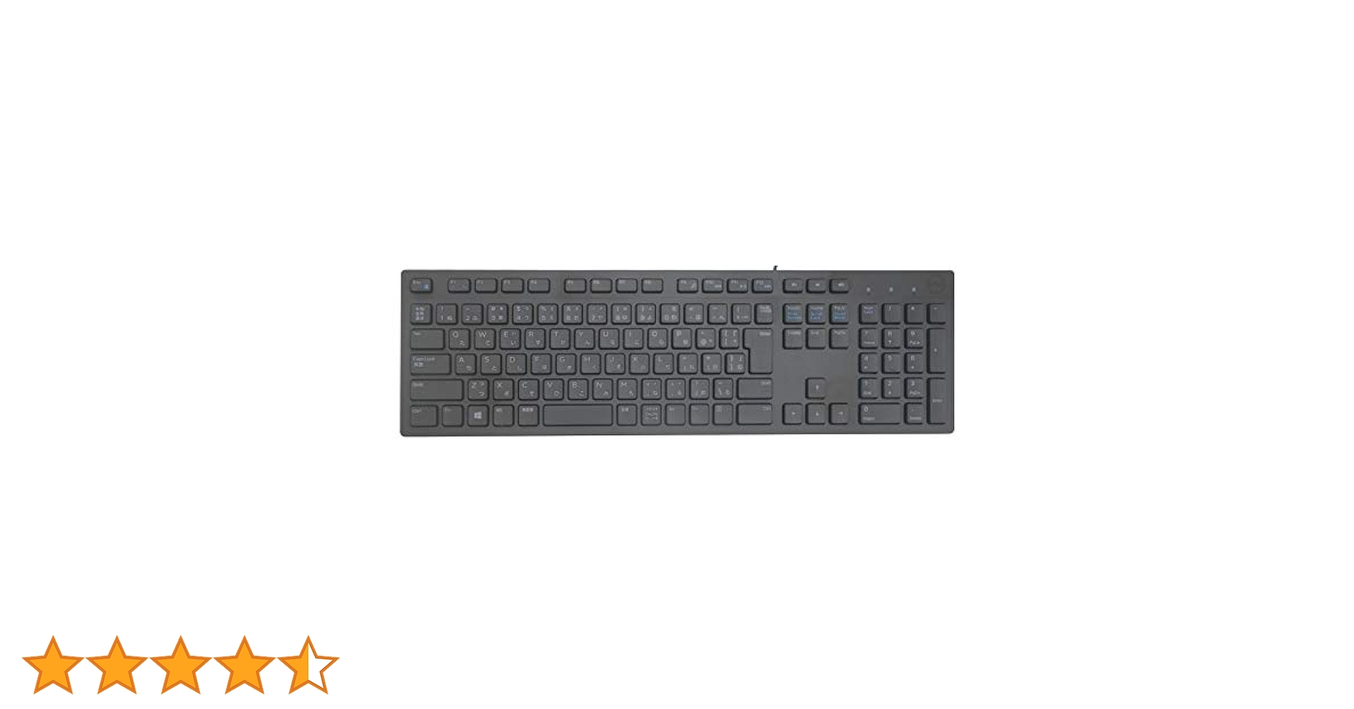 Amazon.co.jp: Dell キーボード 有線 日本語配列 マルチメディア